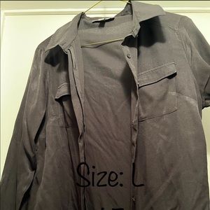 Semi-silky textured shirt